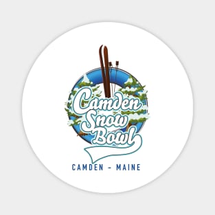 Camden Snow Bowl ski logo Magnet